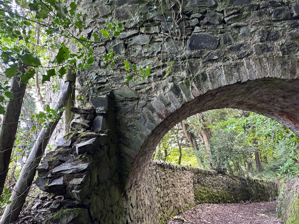 One of the strange ornamental bridges built by Ada Lovelace in the 1840s